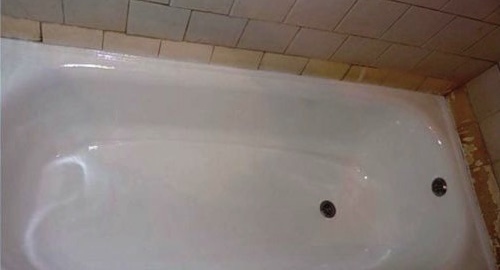 Реставрация ванны жидким акрилом | Сколково